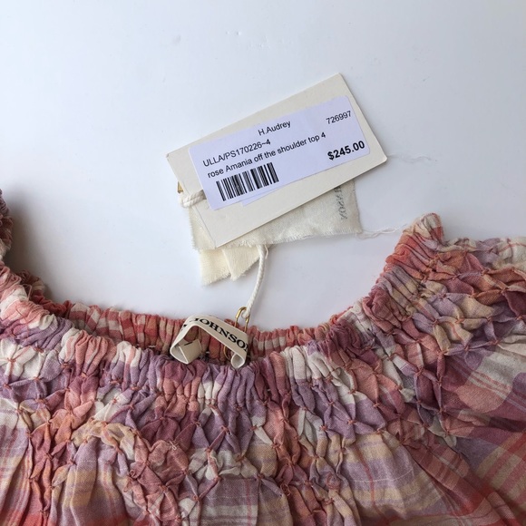 Ulla Johnson | Rose Amania Off Shoulder Top - Picture 4 of 8